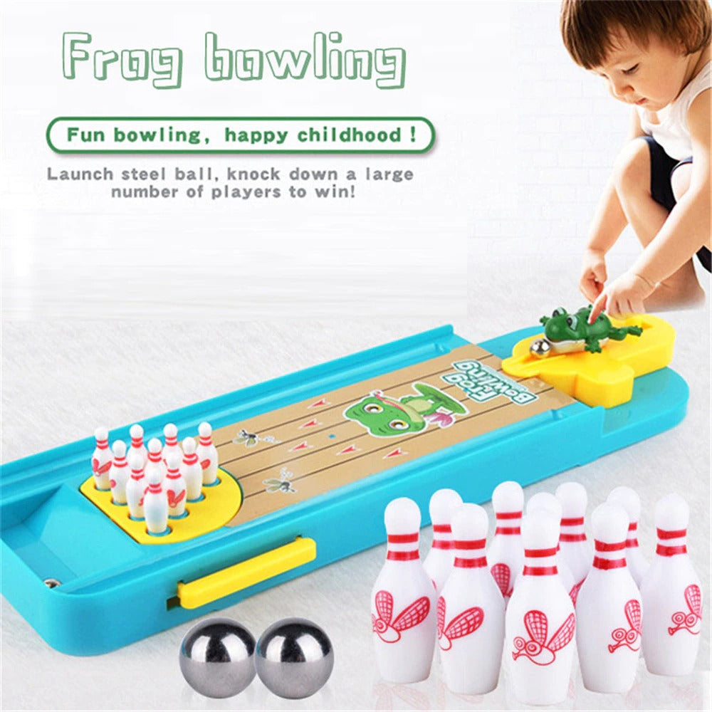 Frog Bowling™ - Mini kręgle - Rozwijanie umiejętności motorycznych