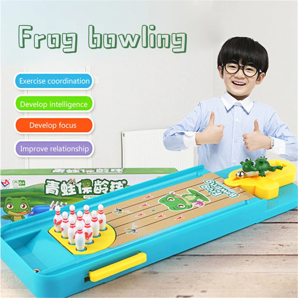 Frog Bowling™ - Mini kręgle - Rozwijanie umiejętności motorycznych