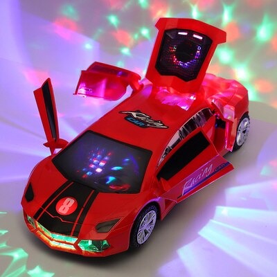 Supercar Toy™ - Zabawkowy samochodzik - Ruchome i migające autko