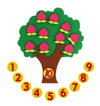 Thumbnail for Felt Math Tree™ - Matematyczne drzewko - Filcowa zabawka edukacyjna