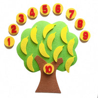 Thumbnail for Felt Math Tree™ - Matematyczne drzewko - Filcowa zabawka edukacyjna